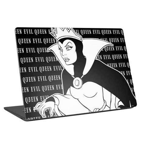 Disney Villains Evil Queen Black and White Laptop Skins